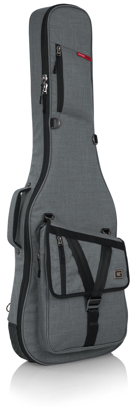 Gator GT-ELECTRIC-GRY para guitarra eléctrica, vista frontal adicional