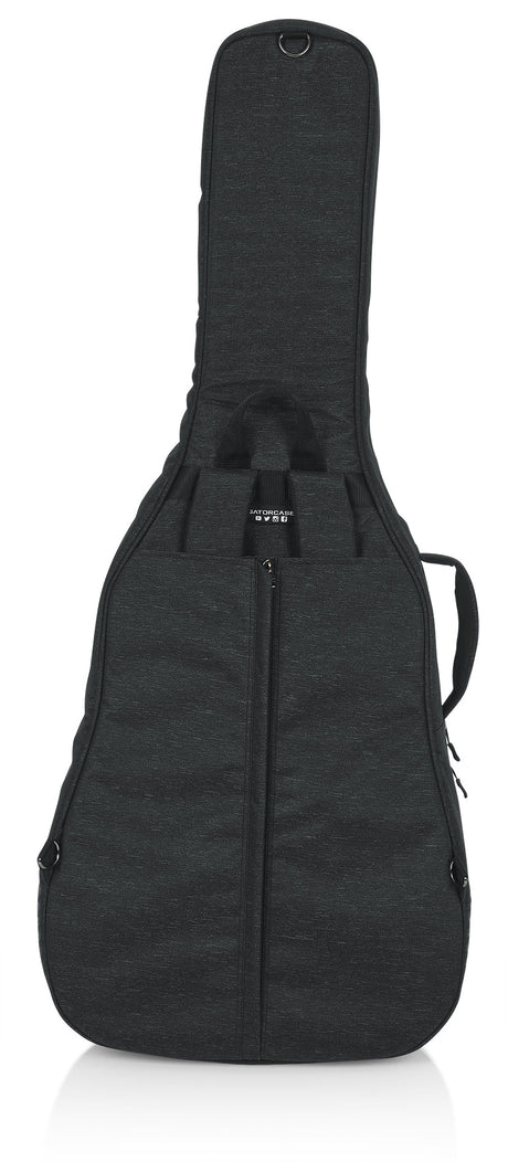 Gator GT-JUMBO-BLK para guitarra acústica jumbo, detalle posterior