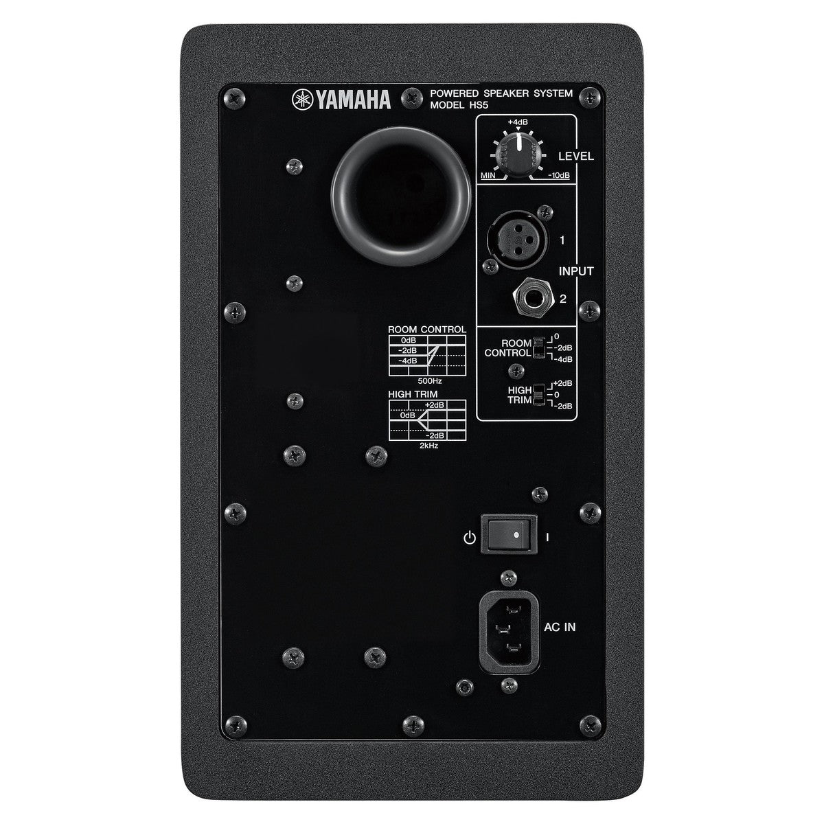 MONITOR ESTUDIO YAMAHA HS5 PAR NEGRO, imagen 2