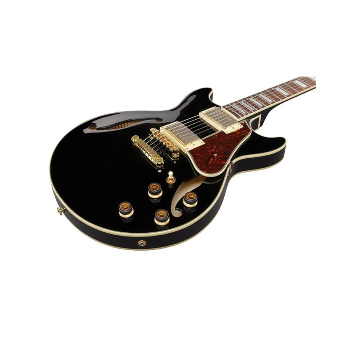 Guitarra eléctrica Ibanez AM73G-BK Black, imagen oficial adicional 1