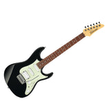 Guitarra eléctrica Ibanez AZES40-BK Black, vista principal diagonal