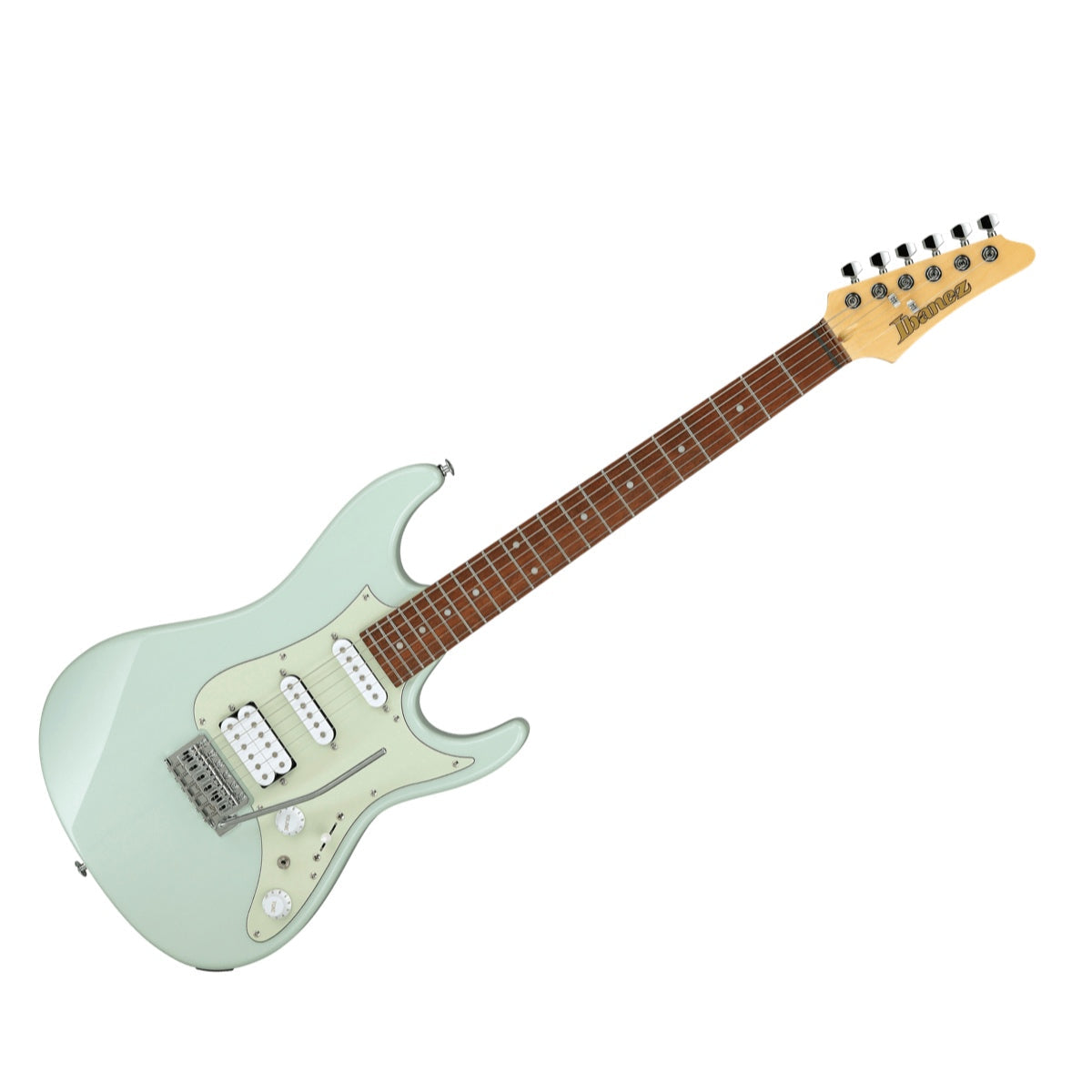 Guitarra eléctrica Ibanez AZES40-MGR Mint Green, vista principal diagonal