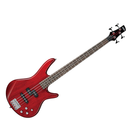 Bajo Ibanez GSR200-TR Transparent Red, vista principal diagonal