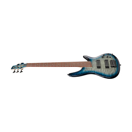 Bajo Ibanez SR405EQM-SCB Stained Cosmic Blue Starburst, imagen oficial adicional 3