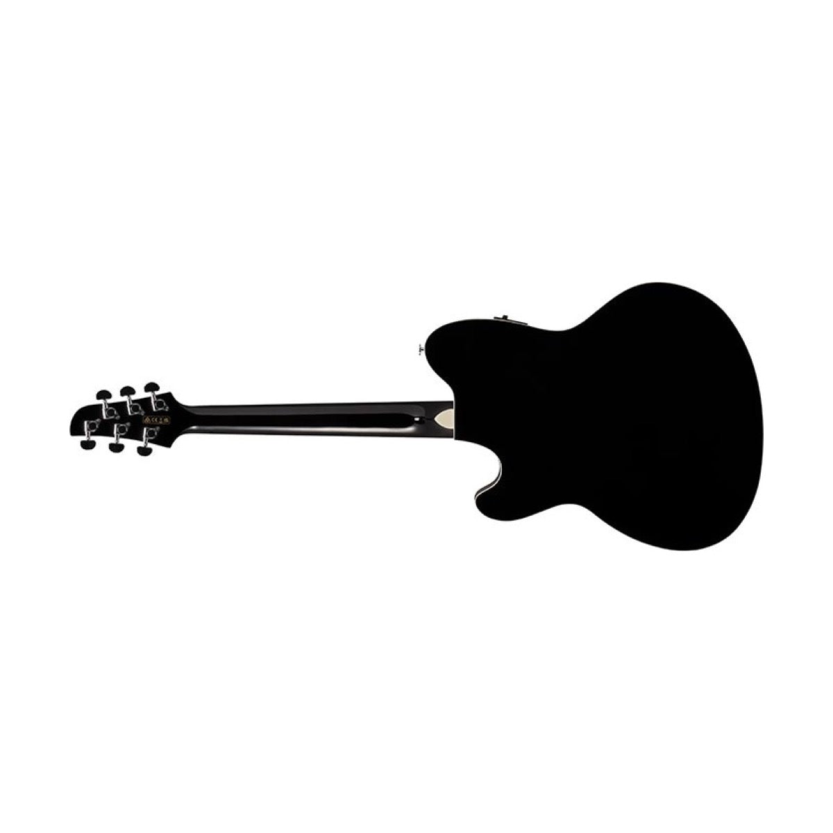 Ibanez TCY10E-BK Black High Gloss, vista posterior completa