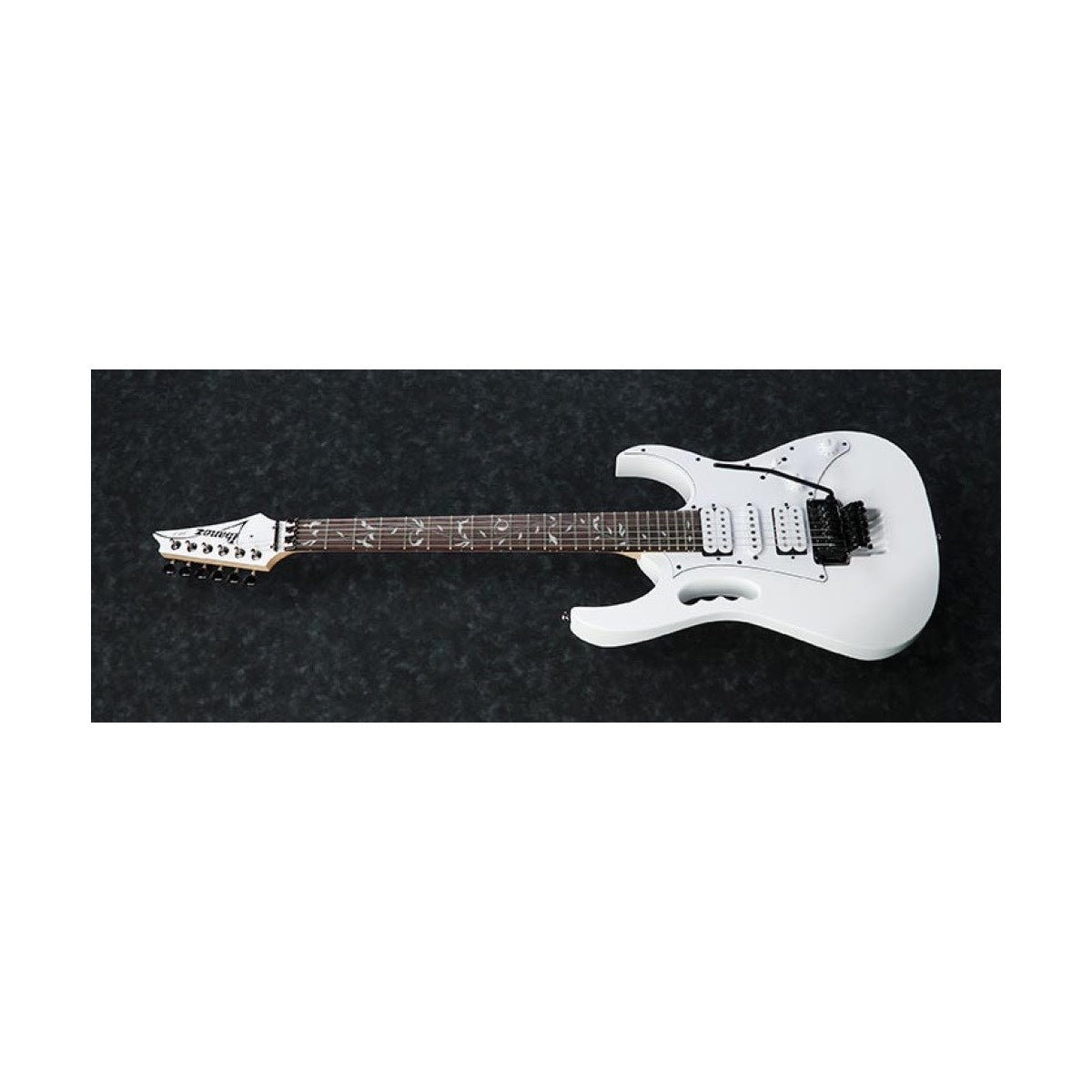 Guitarra eléctrica Ibanez JEMJR-WH White, vista adicional 3