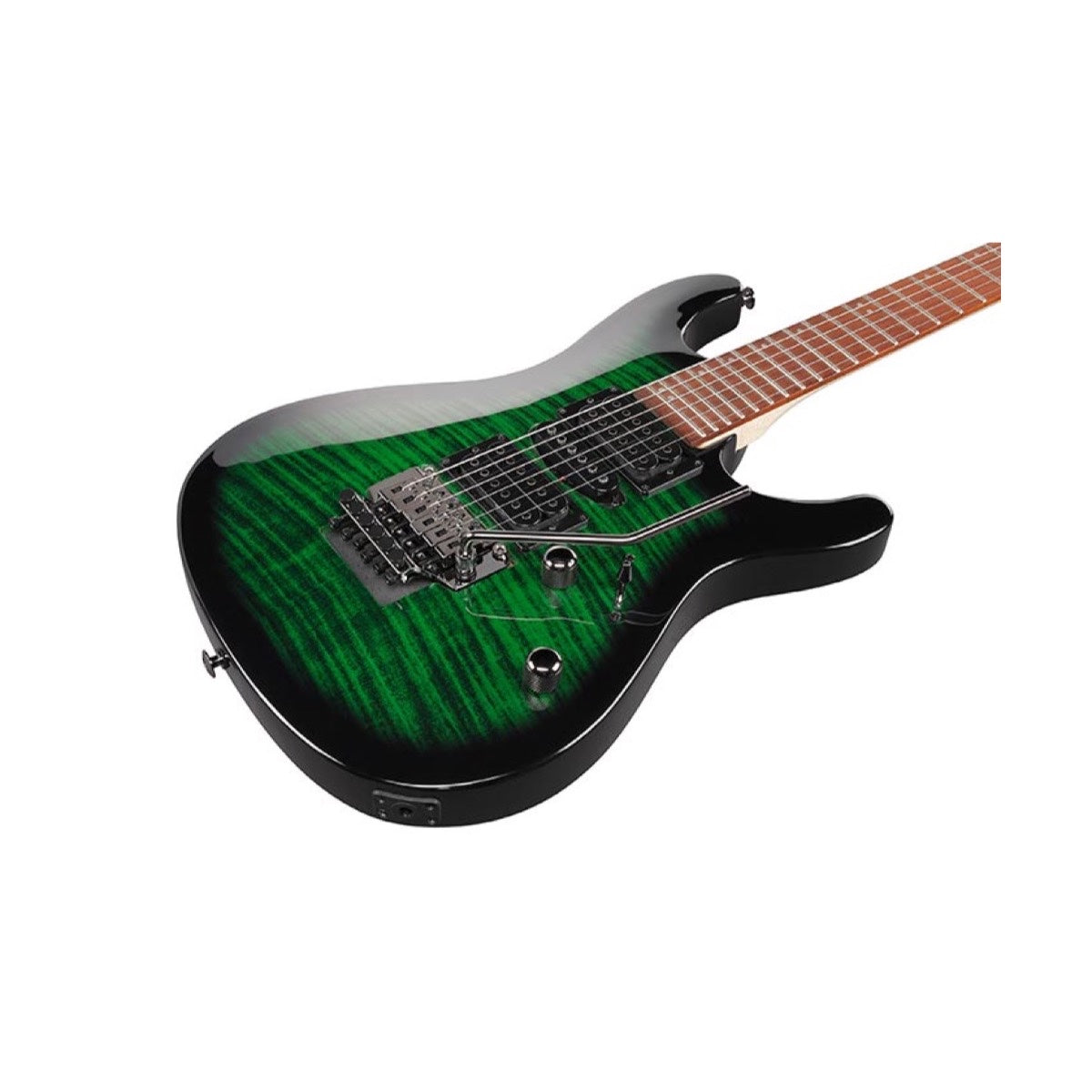 Guitarra eléctrica Ibanez KIKOSP3-TEB Transparent Emerald Burst, vista adicional 1