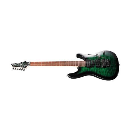 Guitarra eléctrica Ibanez KIKOSP3-TEB Transparent Emerald Burst, vista adicional 3