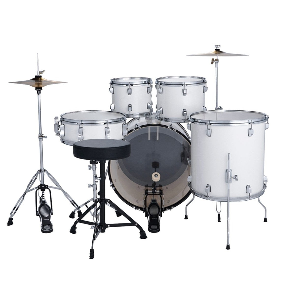 Batería Acústica Ludwig Accent Gris