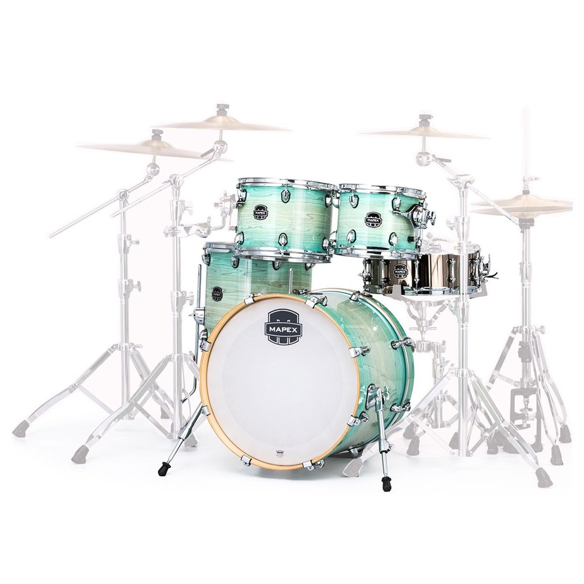 Bateria Acustica Mapex Armory 5 Piezas Ultra Marine