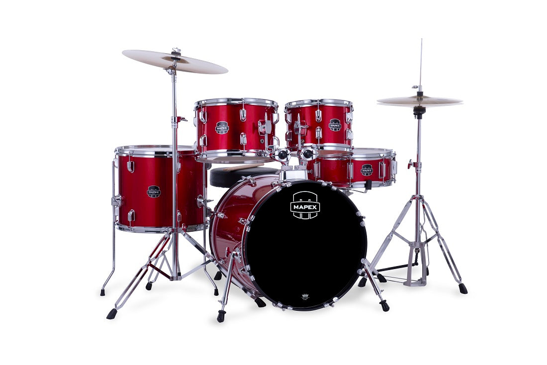 Batería Acústica Mapex Comet CM5295FTC IR ROJO