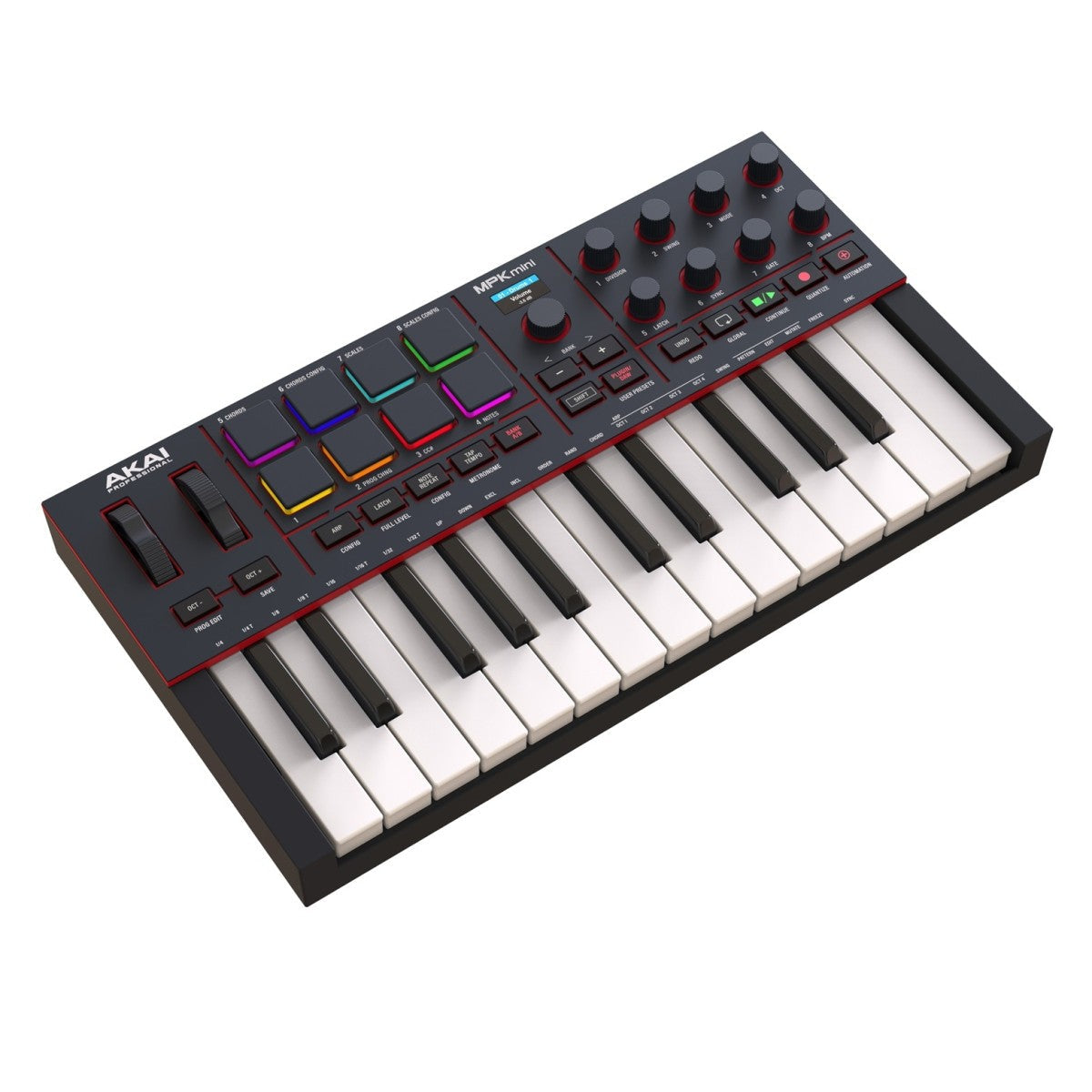 CONTROLADOR AKAI MPK MINI 4B NEGRO
