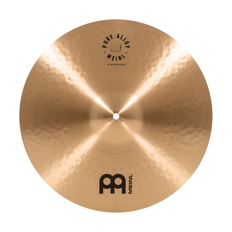 Platillo crash Meinl Pure Alloy PA16MC de 16 pulgadas, vista principal