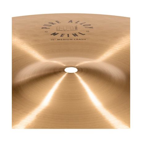 Platillo crash Meinl Pure Alloy PA16MC de 16 pulgadas, imagen oficial adicional 3