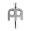 Llave de batería Meinl Kinetic SB500 cromada, vista principal
