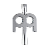 Llave de batería Meinl Kinetic SB500 cromada, vista principal