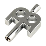 Llave de batería Meinl Kinetic SB500 cromada, imagen oficial adicional 1