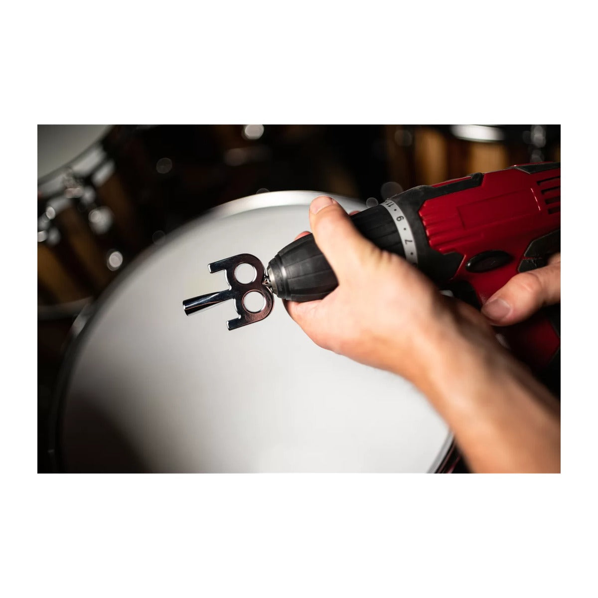 Llave de batería Meinl Kinetic SB500 cromada, imagen oficial adicional 3