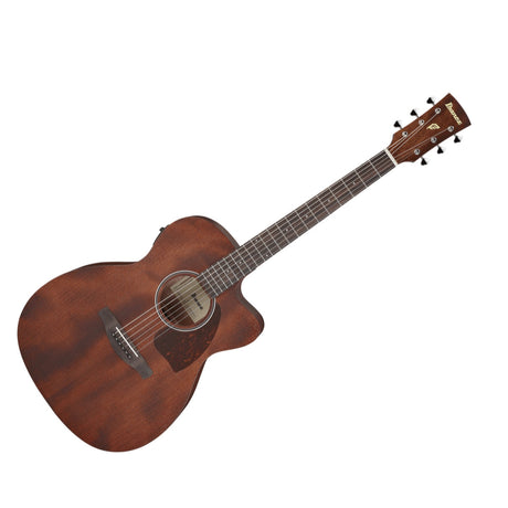 Guitarra electroacústica Ibanez PC12MHCE-OPN Open Pore Natural, vista principal diagonal