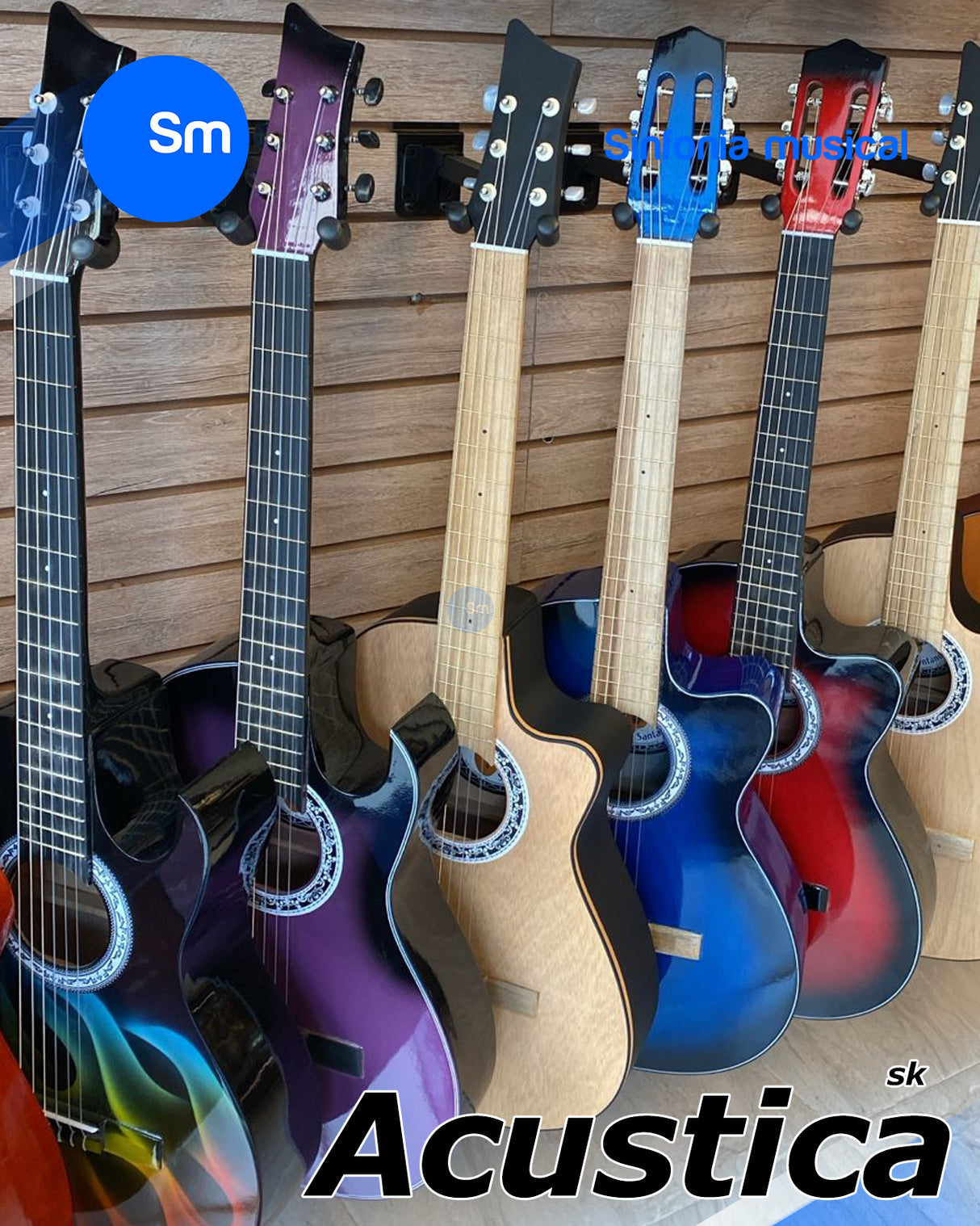 Guitarra Acústica Santander SK