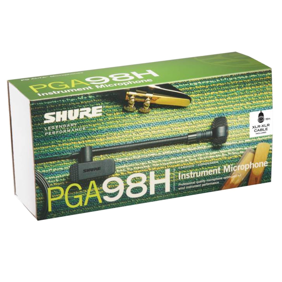 Micrófono Instrumento Shure PGA98H XLR