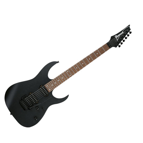 Guitarra eléctrica Ibanez RGRT420-WK Weathered Black, vista principal diagonal