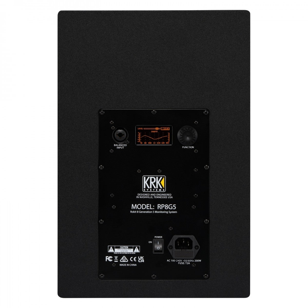 MONITOR ESTUDIO ROKIT 8 RP8G5 NEGRO (PAR), imagen 3