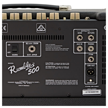 Amplificador Fender Rumble 500