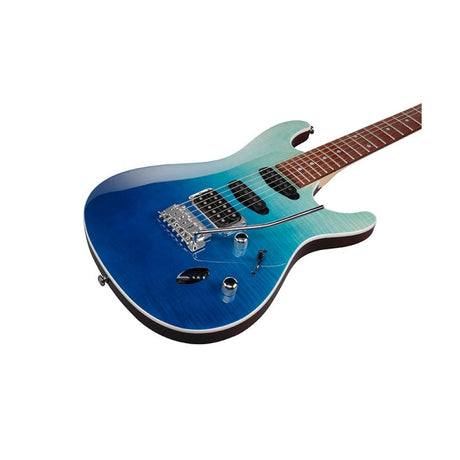 Guitarra eléctrica Ibanez SA260FM-BRG Blue Reef Gradation, vista adicional 1