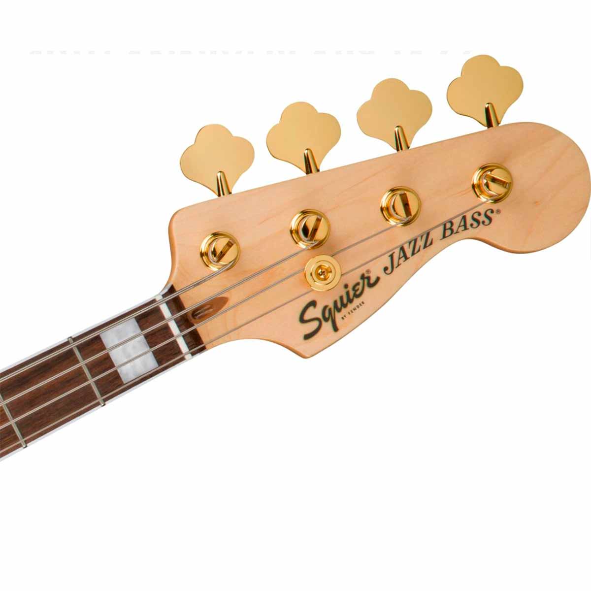 Bajo Eléctrico Squier 40th Jazz Bass Dorado