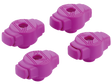 Mariposas TAMA Quick-Set QC8B4PU moradas, paquete de cuatro
