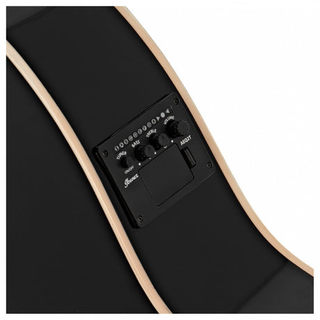 GUITARRA ELECTROACUSTICA IBAÑEZ TCY10E -BK NEGRA, imagen 2