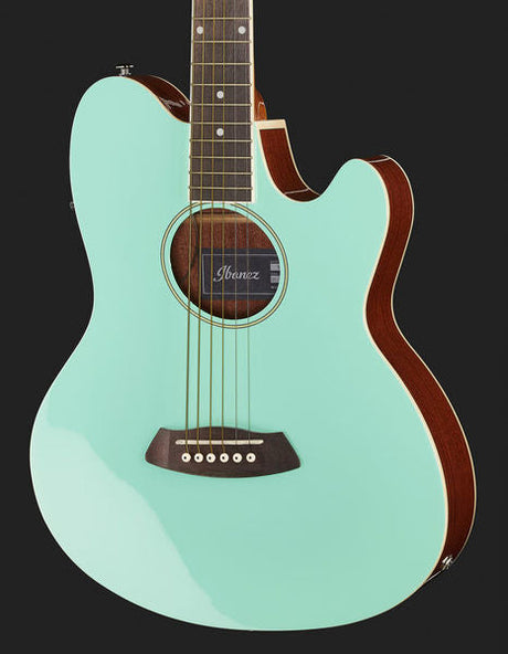 GUITARRA ELECTROACUSTICA IBAÑEZ TCY10E -SFH AGUAMARINA, imagen 1
