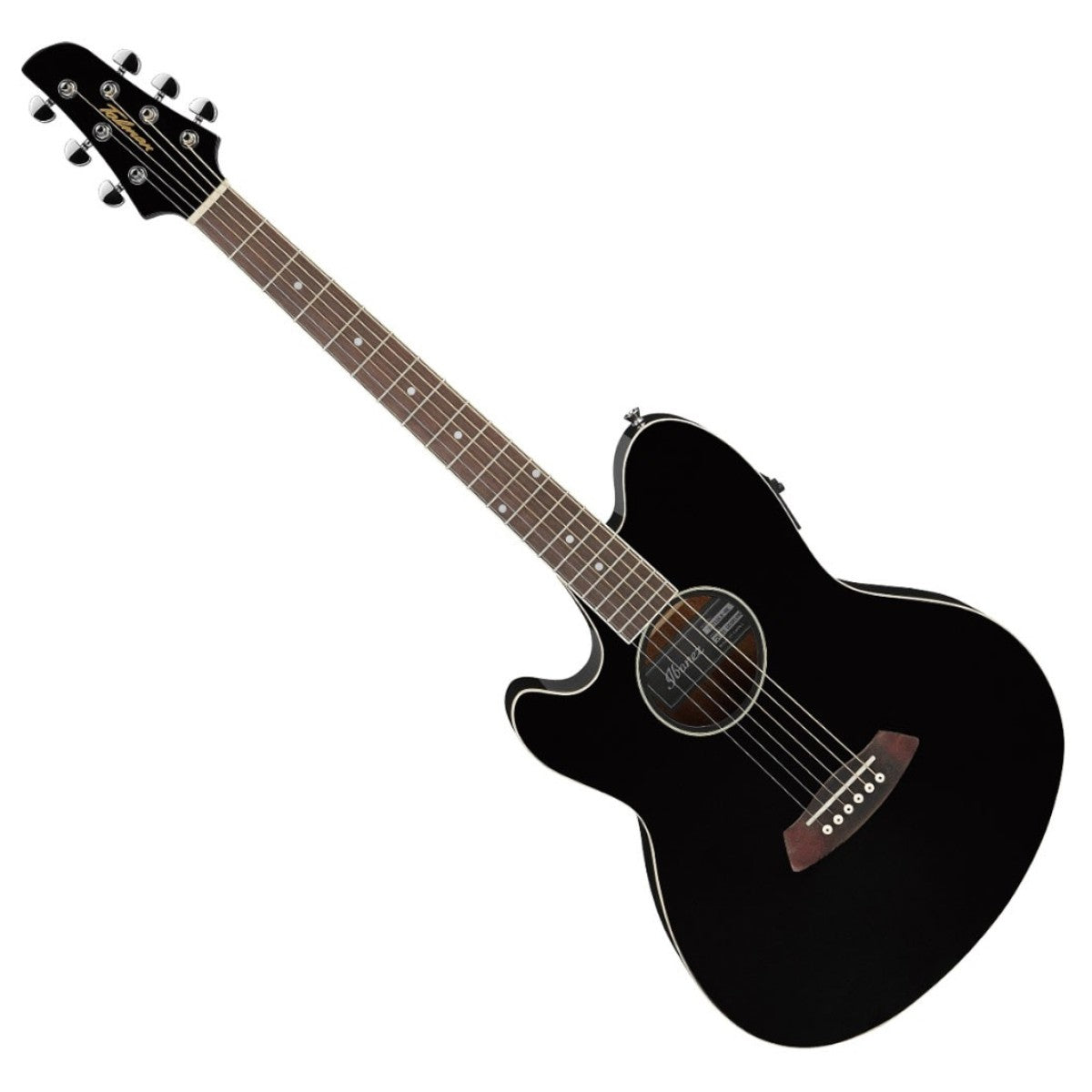 Guitarra electroacústica Ibáñez TCY10LEBK zurda