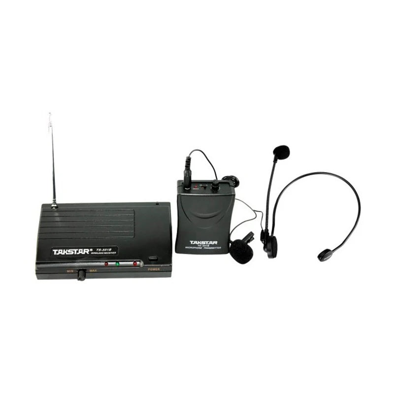 Micrófono Inalámbrico Takstar TS331A Diadema o Solapa