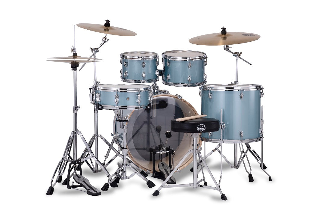 Batería Acústica Mapex Venus VE5294FTCVJ Aqua Azul