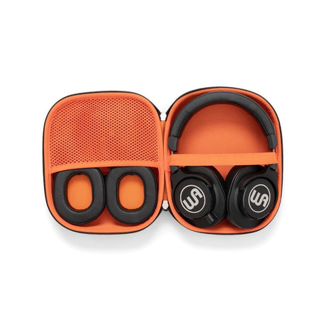 Audífonos Warm Audio HeadRoom WA-HRB negros con estuche y accesorios