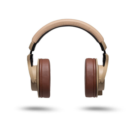 Audífonos Warm Audio HeadRoom WA-HRT tan, vista frontal