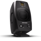 Monitor ADAM Audio D3V negro, vista principal diagonal izquierda