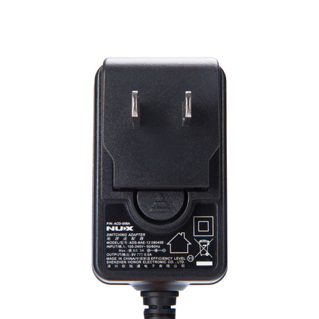 Adaptador de corriente NUX ACD-006A, vista oficial 2
