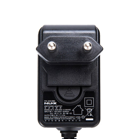 Adaptador de corriente NUX ACD-006A, vista oficial 4