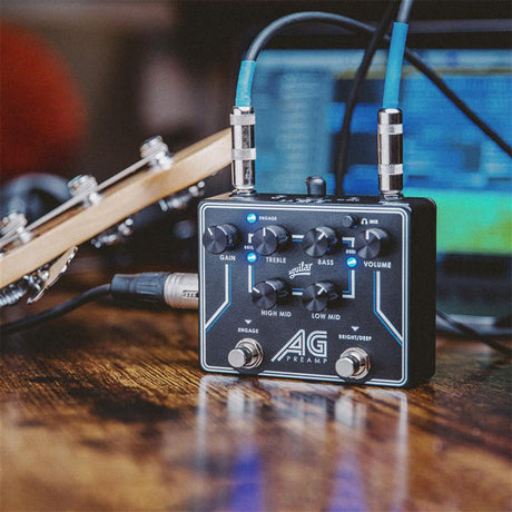 Pedal Aguilar AG Preamp/DI V2 en contexto de uso