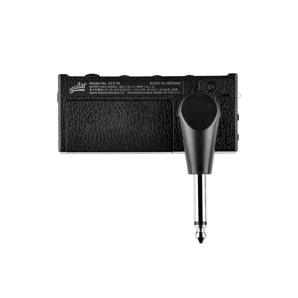 Aguilar amPlug3 Tone Hammer para bajo, vista posterior