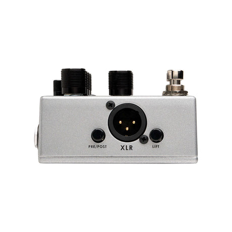Pedal Aguilar Tone Hammer Preamp/DI V2, vista lateral de conexiones