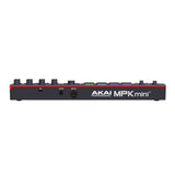 Controlador Akai MPK Mini IV negro - conexiones posteriores