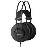 Audífonos AKG K52 negros, vista principal sobre fondo blanco