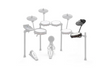 Alesis Nitro Max Expansion Pack, tom y platillo con accesorios