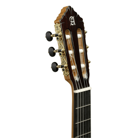 Guitarra Alhambra 11 P – detalle de la pala y clavijas