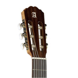 Guitarra Alhambra 2 C – detalle de la pala y clavijas