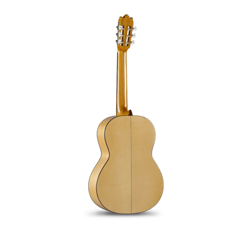 Guitarra Alhambra 3 F – reverso completo